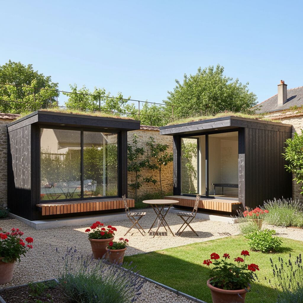 Découvrez si l'installation de deux abris de jardin de 5m² chacun est légale chez vous, les règles à respecter et les démarches administratives nécessaires.
