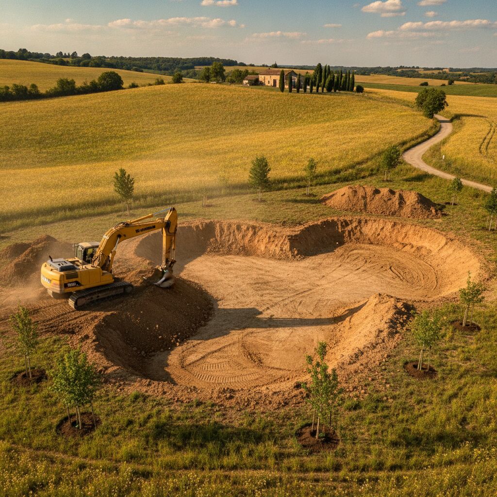 Découvrez les tarifs pour la création d'un étang de moins de 1000m², incluant les coûts d'aménagement, matériaux et main-d'œuvre pour un projet réussi.